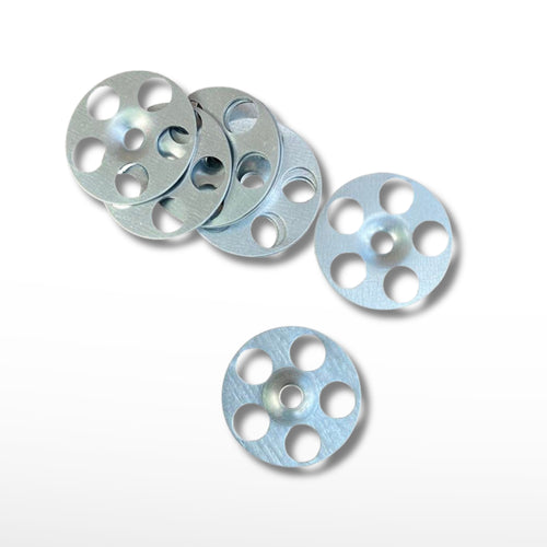 Galvanized metal disc