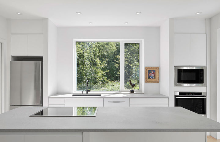 Caesarstone 4044 Airy Concrete quartz surface