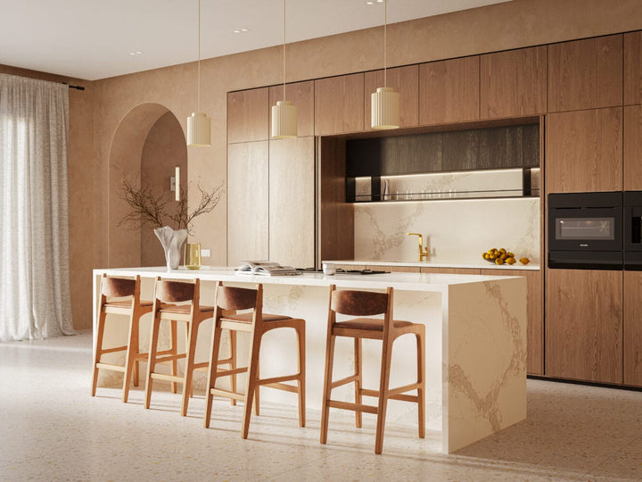 Caesarstone 5116 Calacatta Nectar quartz surface