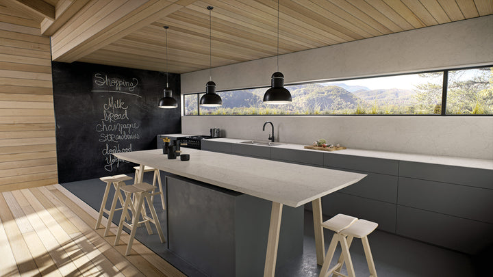 Caesarstone 6134 Georgian Bluffs quartz surface